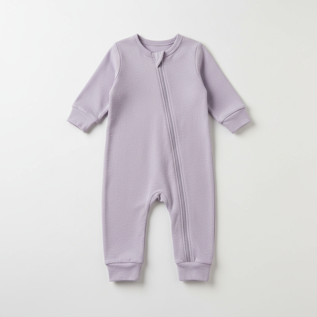 Baby's Lavender Night Suit — Lavender
