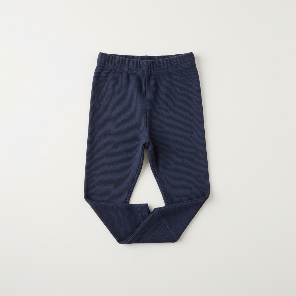 Girls' Navy Leggings — Navy Blue
